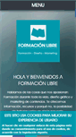 Mobile Screenshot of formacionlibre.com